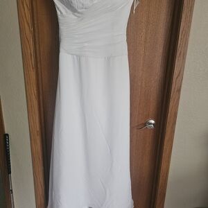 Elegant White Wedding Dress